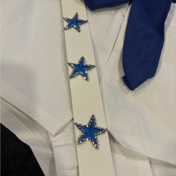 DCC cheerleader rhinestone Halloween costume - Picture 3 of 6